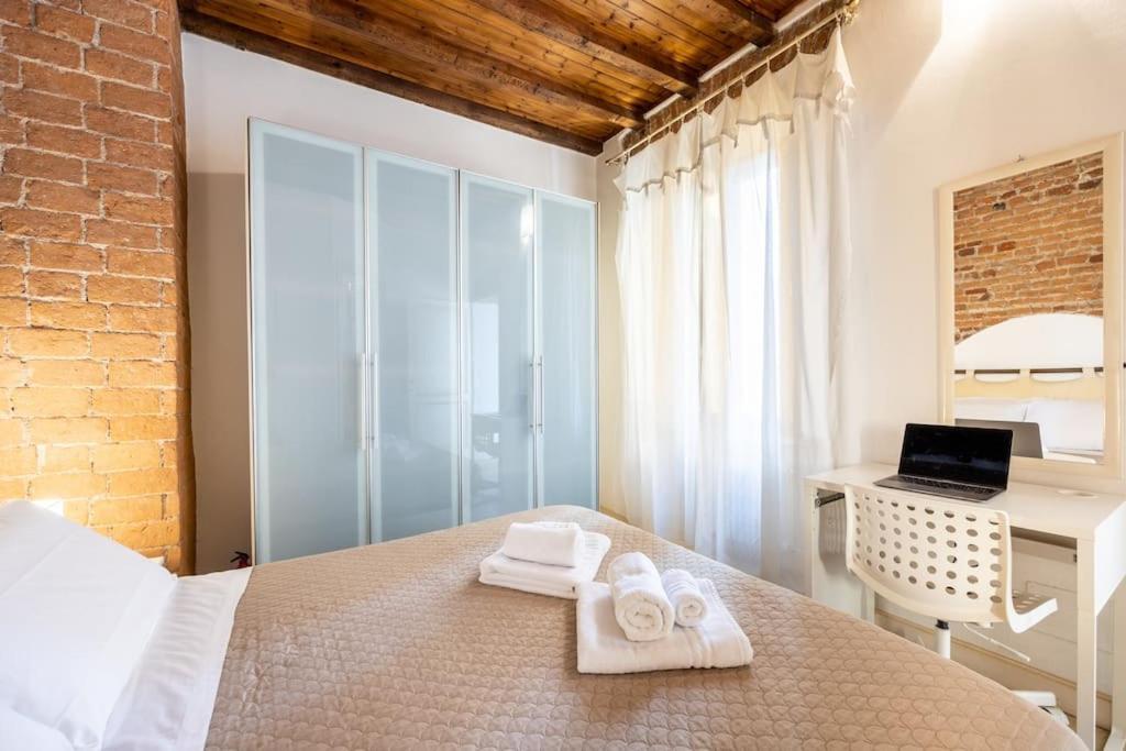 Apartamento Colonne'S Nest - Cozy And Silent With Ac Milán Exterior foto